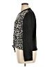 Soho Animal Print Black Track Jacket Size XL - photo 5