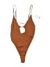 Out From Under Brown Bodysuit Size M - photo 1