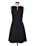 Theory Solid Black Casual Dress Size 6 - photo 1