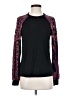 Hale Bob Black Long Sleeve Top Size S - photo 1