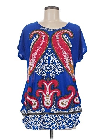 ACE Fashion Short Sleeve Blouse (view 1)