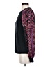 Hale Bob Black Long Sleeve Top Size S - photo 5