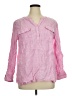 Talbots Pink Long Sleeve Blouse Size XL - photo 1