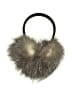 Surell 100% Fox Gray Ear Muffs One size - photo 1