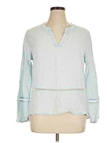 Fourteenth Place Long Sleeve Blouse (view 1)
