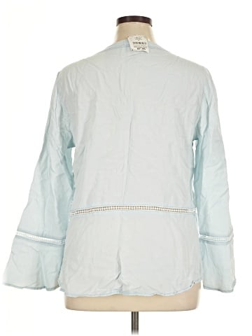 Fourteenth Place Long Sleeve Blouse (view 2)