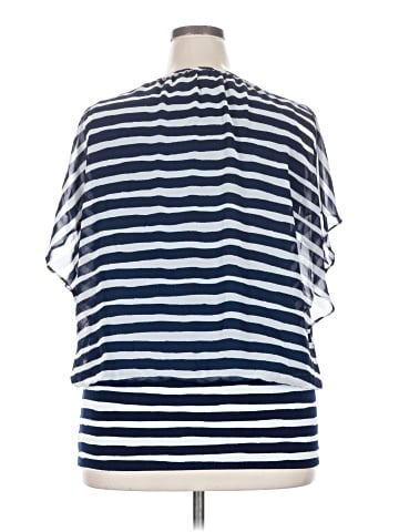 Style&Co Short Sleeve Blouse (view 2)