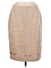 Maggy London 100% Polyester Tweed Tan Formal Skirt Size 8 - photo 1