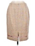 Maggy London 100% Polyester Tweed Tan Formal Skirt Size 8 - photo 2