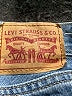 Levi's 100% Cotton Blue Jeans Size 27 waist - photo 7