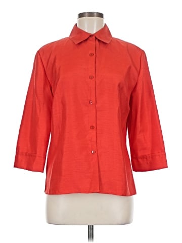 Sag Harbor 3/4 Sleeve Blouse (view 1)