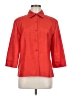 Sag Harbor 100% Polyester Red 3/4 Sleeve Blouse Size 8 - photo 1