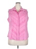 Lane Bryant Pink Sleeveless Button-Down Shirt Size 20 - photo 1