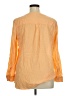 Talbots Orange Long Sleeve Blouse Size XL - photo 2