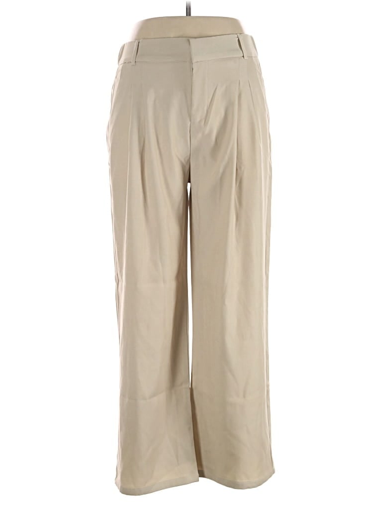 Pre-owned Unbranded Casual Pants In Tan