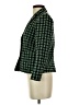 J.Crew 100% Cotton Houndstooth Green Blazer Size 2 - photo 5