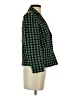 J.Crew 100% Cotton Houndstooth Green Blazer Size 2 - photo 4