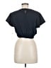 Mono b Blue Short Sleeve Top Size M - photo 2