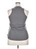 Xhilaration 100% Polyester Silver Sleeveless Top Size XXL - photo 2