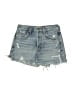 AGOLDE 100% Cotton Blue Denim Shorts Size 26 waist - photo 1