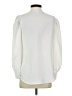 Express 100% Polyester Ivory Long Sleeve Blouse Size S - photo 2