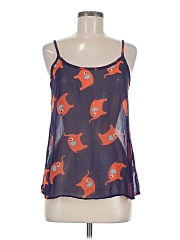 Peach Love Cream California Sleeveless Top (view 1)
