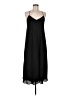 Ann Taylor LOFT 100% Polyester Solid Black Casual Dress Size 6 (tall) - photo 1