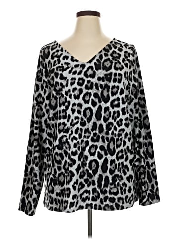 Belle By Kim Gravel Long Sleeve Blouse (view 1)