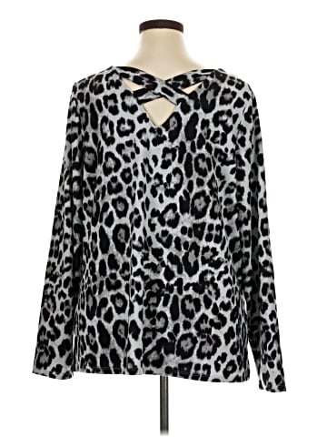 Belle By Kim Gravel Long Sleeve Blouse (view 2)