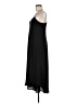 Ann Taylor LOFT 100% Polyester Solid Black Casual Dress Size 6 (tall) - photo 5