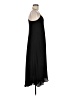 Ann Taylor LOFT 100% Polyester Solid Black Casual Dress Size 6 (tall) - photo 4