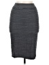 Prime Cut Solid Gray Casual Skirt One size - photo 1