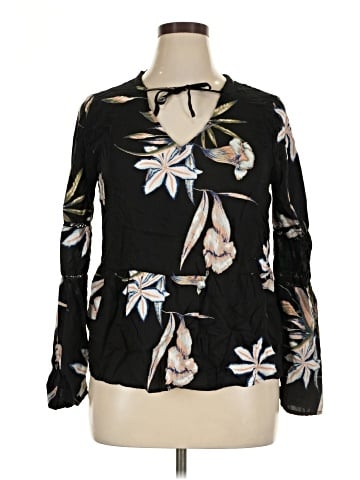 Roxy Long Sleeve Blouse (view 1)