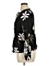 Roxy 100% Viscose Floral Black Long Sleeve Blouse Size XL - photo 5
