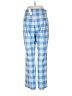 J.Crew Collection Checkered-gingham Blue Casual Pants Size 4 - photo 2