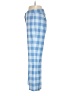 J.Crew Collection Checkered-gingham Blue Casual Pants Size 4 - photo 5