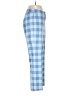 J.Crew Collection Checkered-gingham Blue Casual Pants Size 4 - photo 4