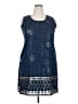 Assorted Brands Blue Cocktail Dress Size 2X - photo 1