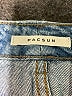 PacSun Color Block Green Denim Shorts Size 28 waist - photo 3