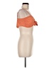 Shein Orange Sleeveless Top Size 6 - photo 4