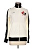 Nike 100% Polyester Ivory Track Jacket Size L - photo 1