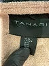 Tahari Tan Wool Coat Size XS - photo 3