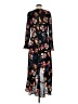 ISLA MAUDE 100% Polyester Floral Black Casual Dress Size M - photo 2