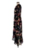 ISLA MAUDE 100% Polyester Floral Black Casual Dress Size M - photo 5