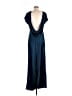 Lulus 100% Polyester Blue Casual Dress Size L - photo 2