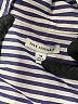 Free Assembly 100% Cotton Stripes Blue Long Sleeve Button-Down Shirt Size XS - photo 7