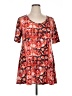 Lularoe Red Short Sleeve T-Shirt Size XL - photo 1