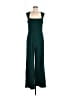 Lulus Solid Green Jumpsuit Size L - photo 1
