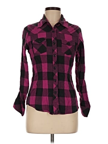 Paper Dolls Long Sleeve Button-Down Shirt (view 1)