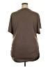Shein Brown Short Sleeve T-Shirt Size 2XL - photo 2